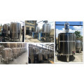 Stainless-steel Magnetic Double Jacketed Mixing Tank 1000l